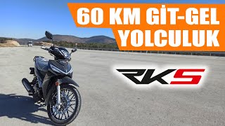 RKS EASY PRO 50 CC MOTOSİKLET İLE YOLCULUK | 60 KM