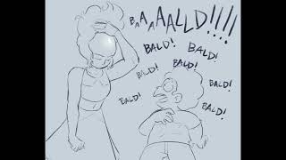 Steven Universe [Bald Bald My Eyes!] Comic Meme #stevenuniverse