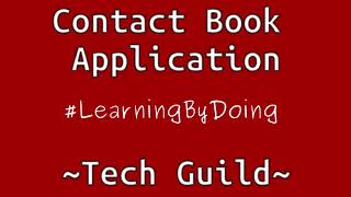 Contact Book Application in Python
