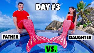 Who Will STOP Being A REAL MERMAID First?!! - Challenge **GONE WRONG** | Familia Diamond