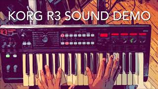 KORG R3 SOUND DEMO