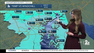 Brutally cold wind chills mid-week