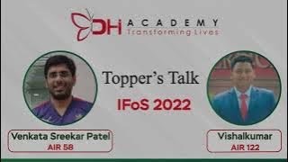 IFoS Topper Vishal Kumar (AIR 122) \u0026 Venkata Sreekar (AIR 58) | Interview with Mr. Ajay Sir