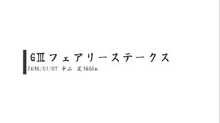 【競馬予想動画】GⅢフェアリーステークス2018