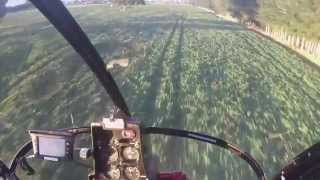 Hughes 300 Helicopter Crop Spraying New Zealand