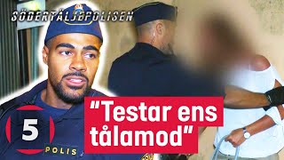 Throwback: Fulla människor bråkar med polisen | Södertäljepolisen | Kanal 5 Sverige