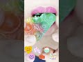 ASMR Rainbow Crystal Candy Eating Sounds Tinges #chewchewasmr575