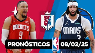 🔥PRONÓSTICOS DE NBA PARA HOY 8 DE FEBRERO | PICKS GRATIS🔥