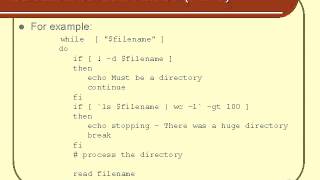 Unix Shell Scripting Loop Part 2
