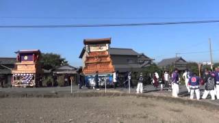 2015西条祭り　石岡祭礼 本殿祭２　石岡神社前