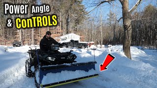 ATV UTV SxS Plow Power ANGLE Controls | POLARIS Glacier PRO System | SPORTSMAN XP 1000 \u0026 850