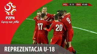 U-18: Bramki z meczu Polska - Anglia 2:3