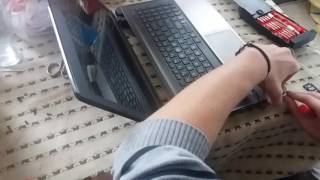 How to disassembly Asus K55vd Intel Core i7-3630QM and cleaning Part1