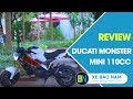 Đánh giá Ducati Monster Mini 110cc 2019 đời mới ► Quái vật tí hon thể thao đường phố