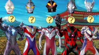 WRONG HEADS ULTRAMAN DARK, ZERO, EVIL TIGA, ARC, BELIAL, ULTRAMAN ROSSO, ULTRAMAN RIBUT