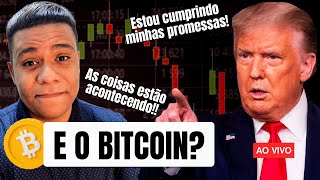 🚀 BITCOIN SE PREPARA PARA NOVAS ALTAS? PROMESSAS DE TRUMP NO FOCO!