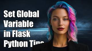 How to set a global variable in python flask?
