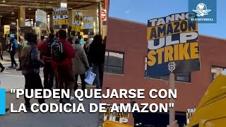 Miles de empleados de Amazon EU se van a huelga justo antes de Navidad; exigen aumentos