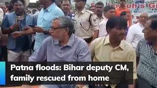 Patna floods: Bihar deputy CM, family rescued from home