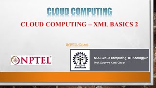 CLOUD COMPUTING – XML BASICS 2