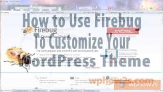 How to Customize Your WordPress Theme with Firebug
