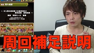 パズドラ【火と闇の鉄星龍】超地獄級　赤オーディンPT補足解説