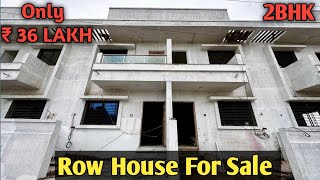 2BHK Row House 🏡 For Sale IN Aurangabad Maharashtra ( Only ₹ 36 Lakh )