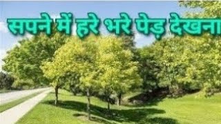 सपने में हरे भरे पेड़ देखना| Sapne me hare bhare ped dekhna| Trees dream meaning