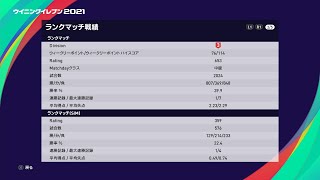 :【ウイイレ2021】気づいたら２０００試合もやってて未だにレート700未満ですオンチャレ＆コープ【初見さん大歓迎】