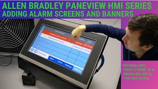 Show ALARMS on a Panelview 800