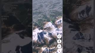 බලන්න හිමාලය කදු වැටියේ ලස්සන /himalaya mountain /google earth #shorts