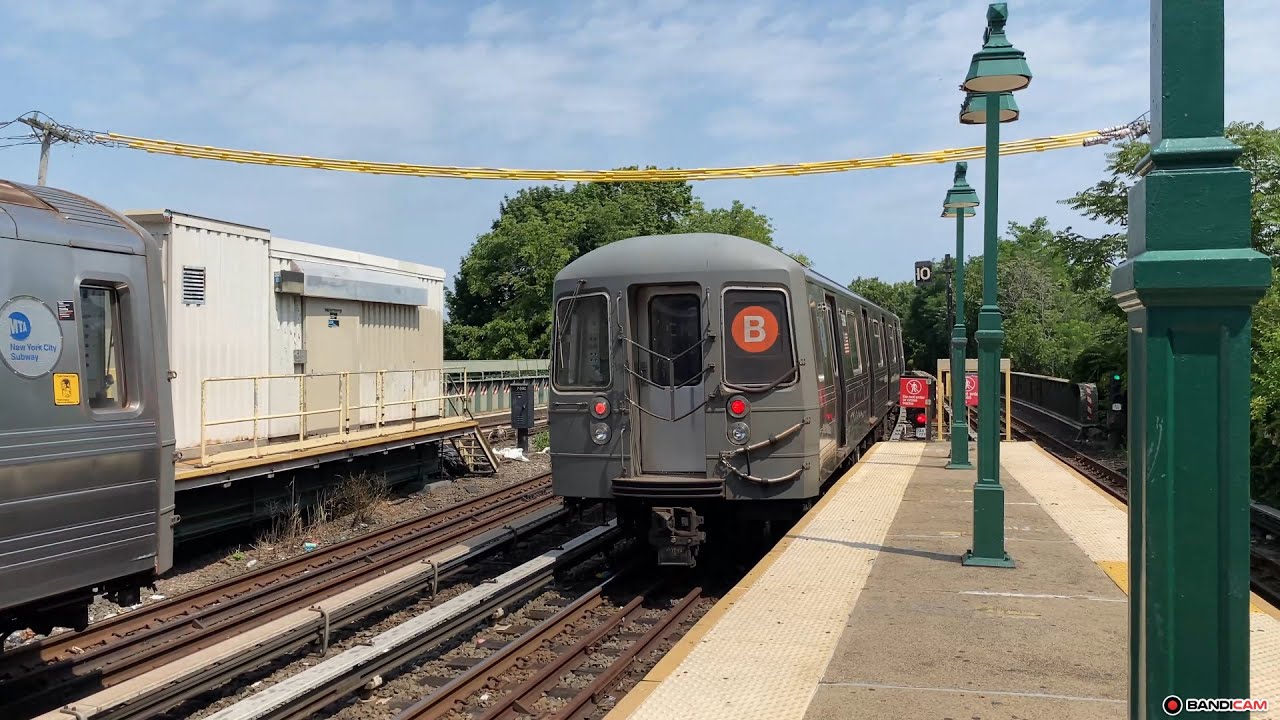 MTA NYC Subway B, C, & Q Train Action (7/20/23) - YouTube