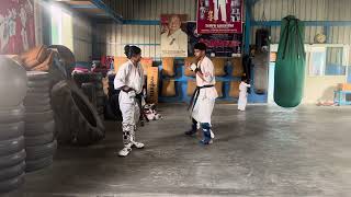 Sparring Sempei Lakshitha Babu @ Warrior Ki Dojo Life Fitness CrossFit Combat Sports Academy