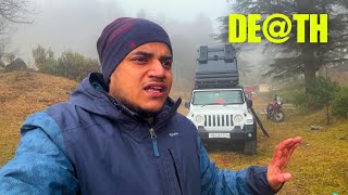 Worst thing Happened while camping in Mussoorie - Camping in Winters