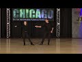 Swing City Chicago 2018 Pro Am Intermediate Advanced Routine Leigh VanLerberg with Jesse Lopez