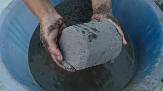 ASMR: Soft Smooth Pure Sand ⏳ Water 💦 Crumbling Yummy 😋#satisfying