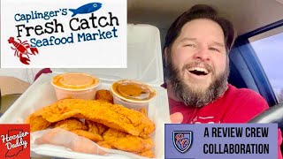 Caplinger’s Fresh Catch Seafood Market \u0026 Restaurant Review 🐟 Review Crew Collab