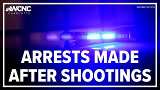 Arrests made in 2 Iredell County shootings
