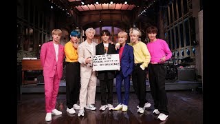 History is made. BTS on (SNL) 04/14/19
