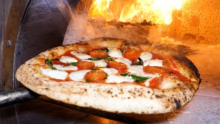 이태리 화덕피자 달인! 김밥처럼 말아먹는 피자, 눈내리는 히말라야 피자 만들기 making wood fired oven cheese pizza - korean street food