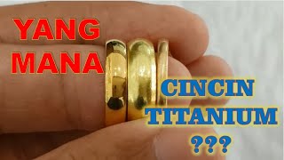 HOW TO DIFFERENT TITANIUM RINGS WITH BRASS RING