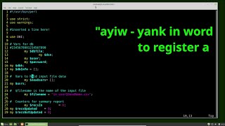 Vim (36) registers pt 1
