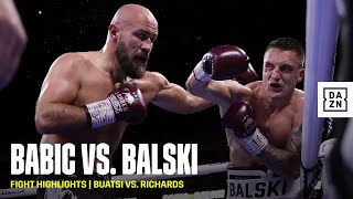 FIGHT HIGHLIGHTS | Alen Babic vs. Adam Balski