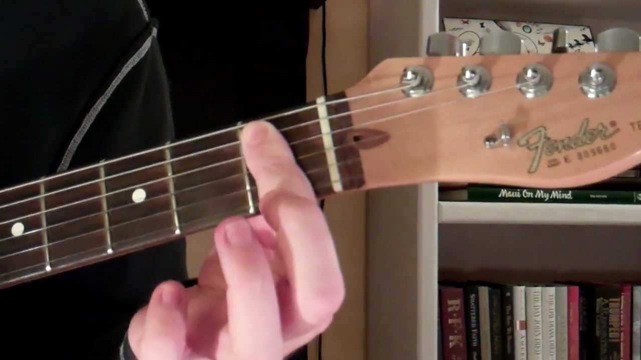 How To Play The Bb11 Chord On Guitar (B Flat Eleventh) - YouTube