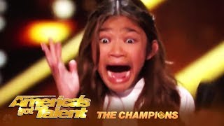 Angelica Hale: The Star Is Back to FIGHT! Agree w/Mel B or Howie? | America's Got Talent: Champions