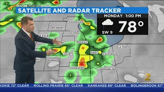 Scattered Storms To Start The Week