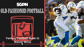 Fantasy Football Week 11 Waiver Wires and MNF Bets!