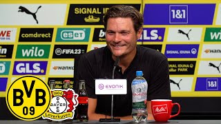 Mit Vorfreude & Ernsthaftigkeit in den Ligastart | PK mit Terzic | BVB - Bayer Leverkusen