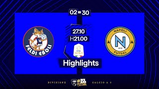 Feldi Eboli-Napoli Futsal 5-0 | 2ª giornata | Serie A 2024/2025 | Highlights