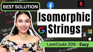 Isomorphic Strings #leetcode #topinterview150